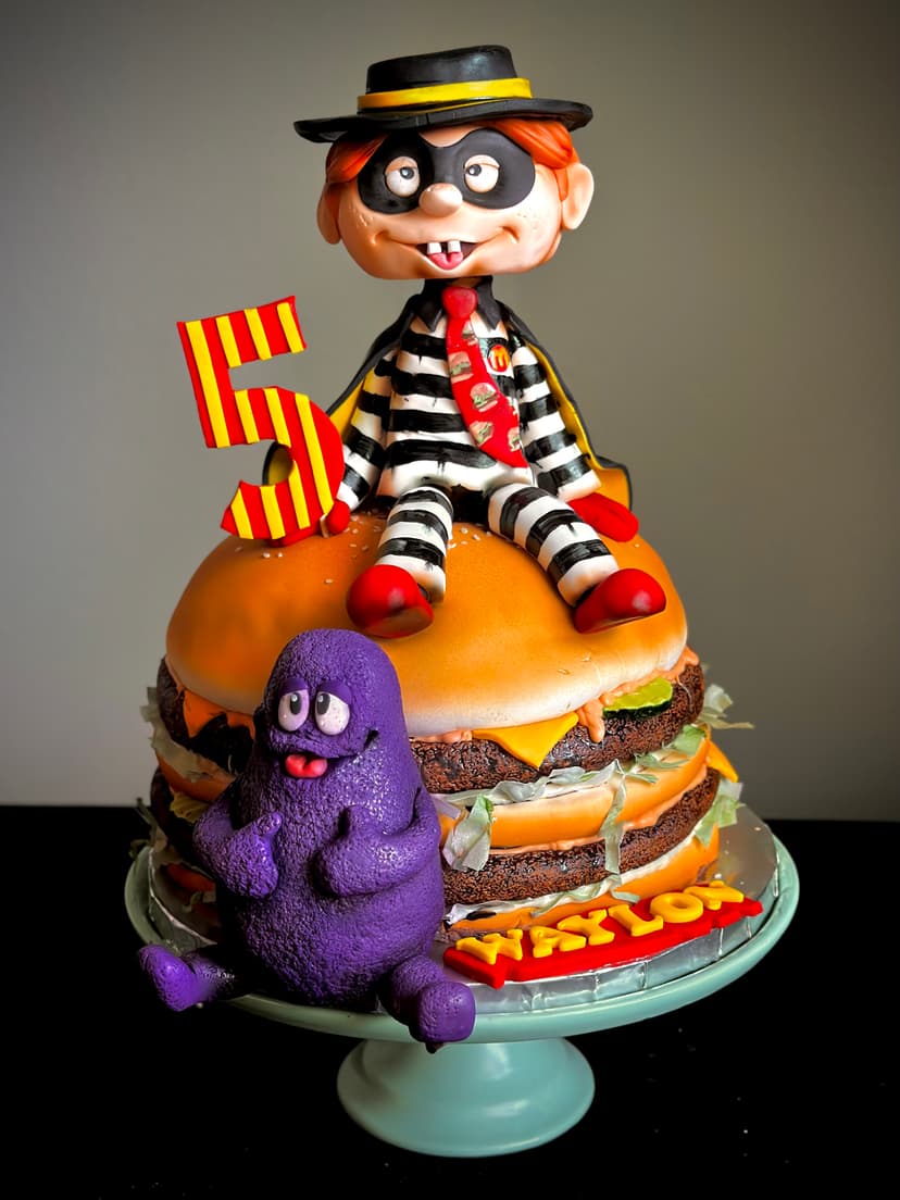 Hamburger boy