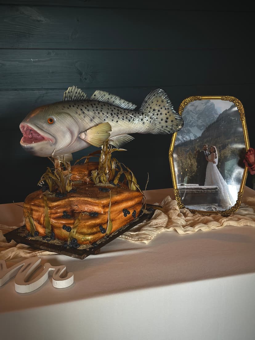 Trout cake 